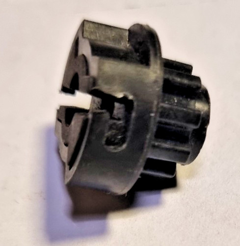 Motorritzel schwarz mit gummi - motorritzel,