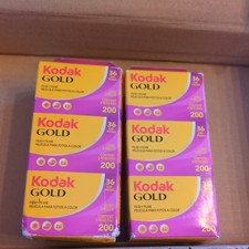 Kodak Gold 200 135-36 Fotografischer Film - 3er Pack MHD 09/2024 / F63c