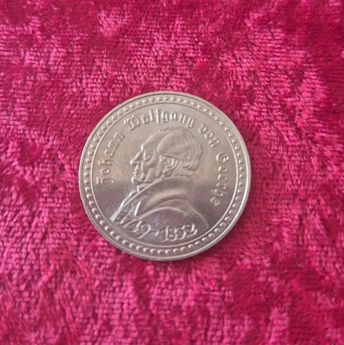 Goethe münze medaille - goethe, 10