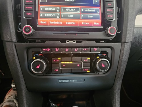Golf gti klimabedienteil - vw,