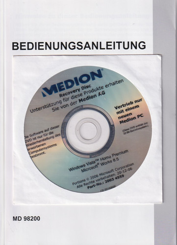 Medion recovery microsoft - medion,
