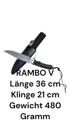 Rambo outdoormesser - rambo, v