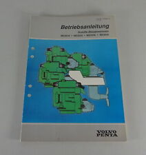 Betriebsanleitung Volvo Penta Schiffsmotoren MD 2010 / 2020 / 2030 / 2040 '1994