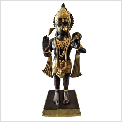 Riesiger hanuman messing 85cm - messing,