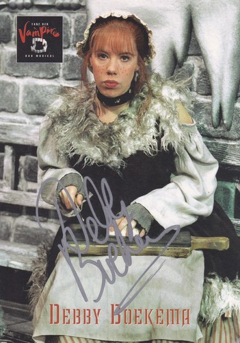 Autogramm debby boekema - -,