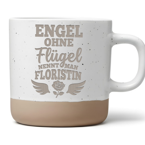 Floristin tasse engel ohne - engel,