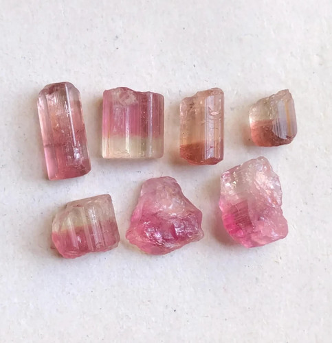 Natural pink color turmalin - natural,