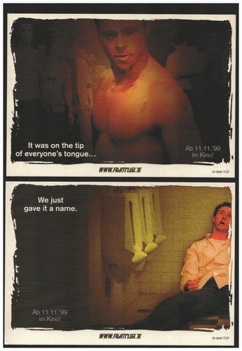 Fight club 1999 film promo - club,
