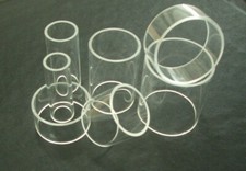 Plexiglas Rohr Acrylglas KLAR Messebau Säule Teichanlage Abfluss L100cm FL24+b