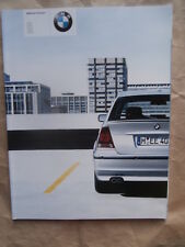 BMW 316ti 318ti 325ti 318td 320td E46 Compact 3/2003 +M Sportpaket Katalog+Preis
