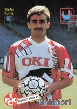 Stefan Kuntz - Autogrammkarte 1. FC Kaiserslautern
