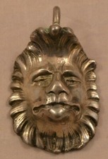 BIG XL LÖWEN Anhänger Silber