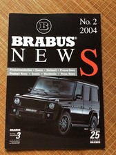 Brabus News No. 2 2004 Prospekt Broschüre Tuning Youngtimer