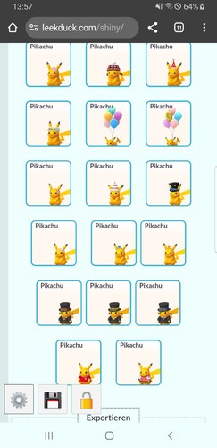 Pokemon shiny event - pokemon,