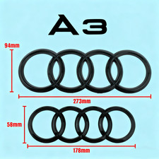 NEU V+H Schwarz Glänz Set