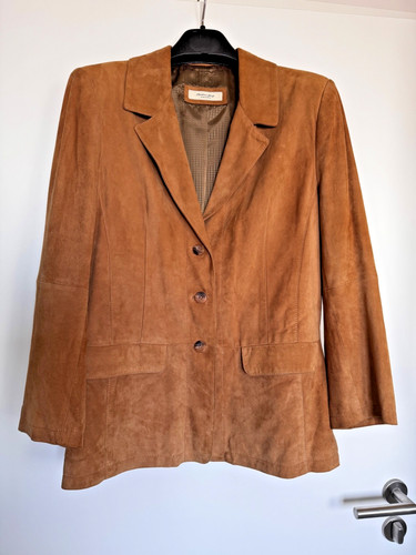 Echte leder jacke blazer - leder,