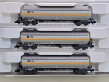 Spur N FLEISCHMANN 849102 Set 3 Druckgaskesselwagen VTG Epoche 4  OVP  