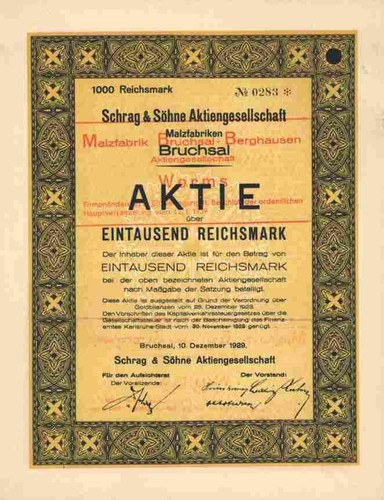 Schrag söhne malzfabrik - schrag,