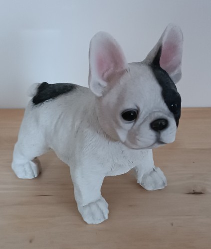 Dekofigur bulldogge welpen - dekofigur,