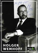 Original Autogramm Holger