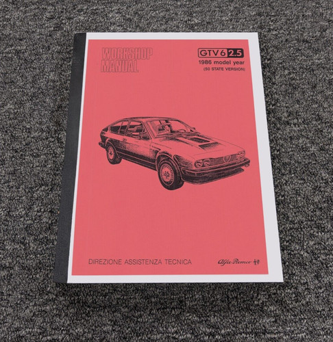1986 alfa romeo gtv6 v6 - 1986,