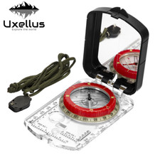 Kompass? Uxellus Notfallkompass Outdoor Marschkompass mit Licht Bundeswehr SALE