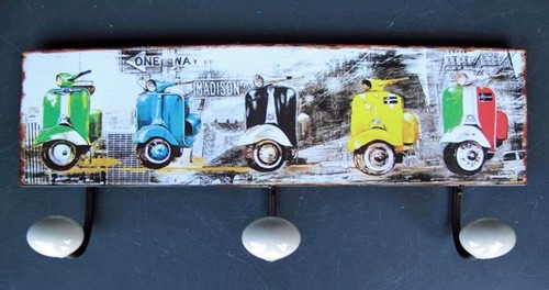 Garderobenhaken motorroller - garderobenhaken,