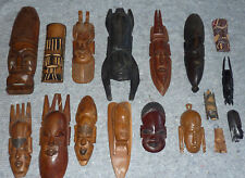 Afrikanische Kunst Sammlung 17 Ritualmasken Tanzmasken Holz Masken Afrika