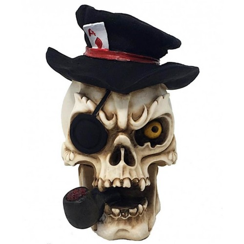 Kartenspieler zocker totenkopf - zocker,