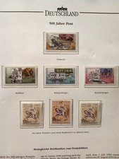 7 Motivgleiche Briefmarken zum