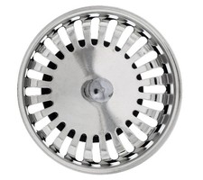 Siebkörbchen Blanco 3,5 Zoll Exzenter 24 Schlitze Edelstahl 125555