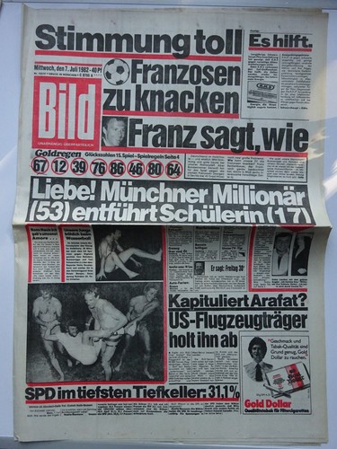 Bild zeitung mittwoch - bild, zeitung,