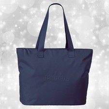 Tasche navy beige Baumwolle