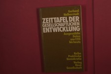 387670 Gerhard Halberstadt ZEITTAFEL DER GESELLSCHAFTLICHEN ENTWICKLUNG Verlag
