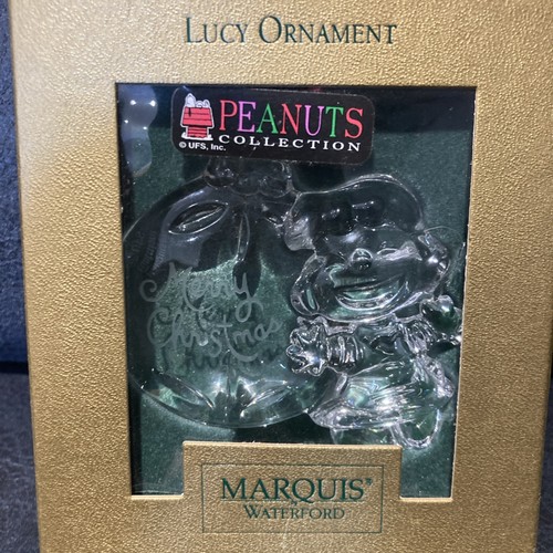 Vintage peanuts lucy ornament - peanuts,