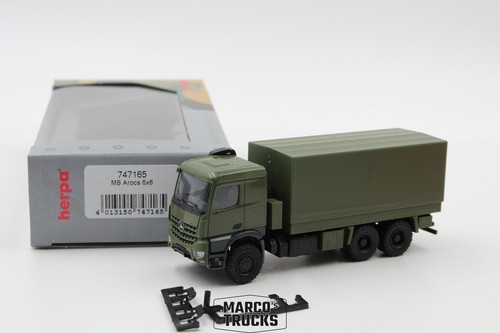 Herpa mercedes arocs - mercedes, 6x6