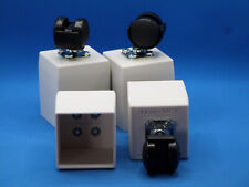 Rollenhalterung kompatibel mit Ikea Lack Tisch (50x50 Fuß), Weiß, 4-er Set