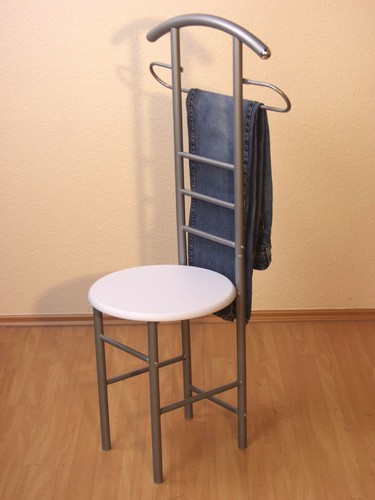Moderner herrendiener weiß - moderner,