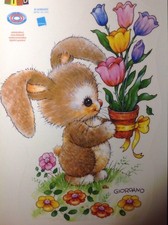 Fensterbild Bendig Din A4 Fensterfolie Ostern Hase Osterhase Kinderzimmer 20