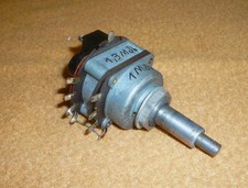 alter Ruwido Potentiometer aus Tonfunk Violetta W402 Radiotruhe Musiktruhe