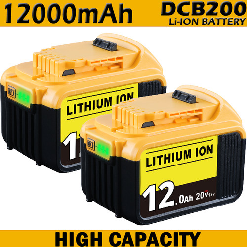 12000mah für dewalt - dewalt, 18v