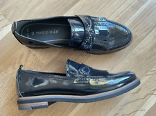 Marco Tozzi Lack Slipper Loafer Feel Me Super softe Innensohle Gr.41