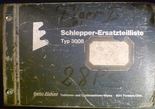 Eicher schlepper 3008 - eicher,
