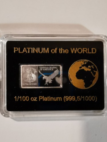 Platinbarren eagle 100 oz - 1/100,