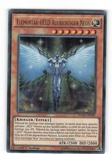 Yugioh ELEMENTAR-HELD AUFRICHTIGER NEOS , dusa-de028 Ultra Rare deutsch NM 1st