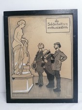 Original Zeichnung Walther