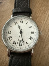 Herren Armbanduhr von Hirsch mit Lederarmband