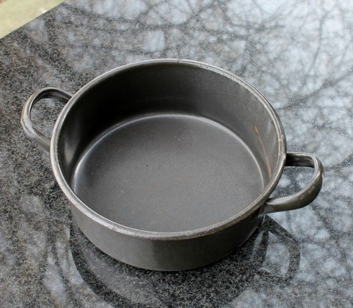 Emaille topf pfanne bräter - emaille,