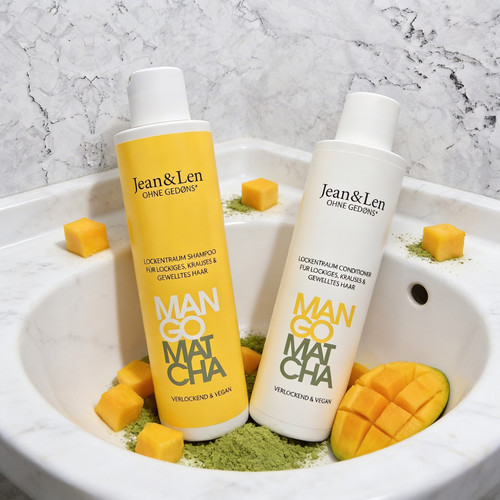 Jean len mango - matcha, 1+1