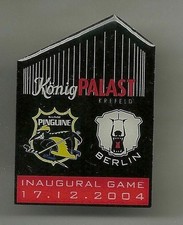 Eishockey Pin KREFELD- EISBÄREN BERLIN 2004     270    DEL NHL